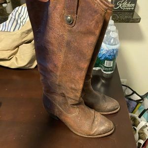 Tan Frye Boots
